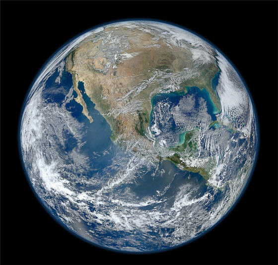 NASA 2012 Blue Marble Image
